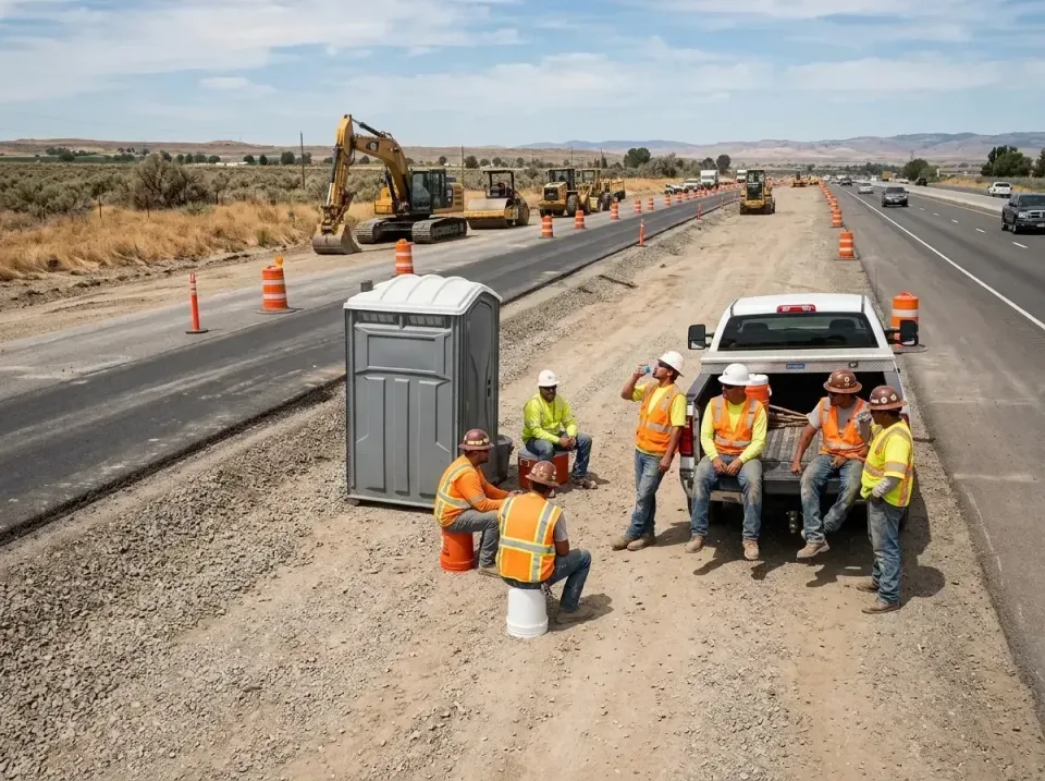 highway-road-construction-crew-007 — frequently asked questions, Porta Potty and Restroom Rentals in Glenwood, IA